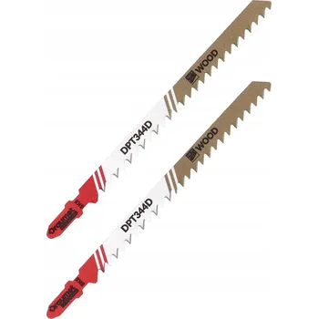 Pilový plátek DRAUMET PREMIUM Pilový List do přímočaré pily, upínání T, T344D na dřevo a PVC 6 ks