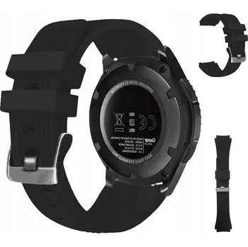Příslušenství k chytrým hodinkám Sportovní řemínek pro Samsung Galaxy Watch 45/46mm ČERNÝ