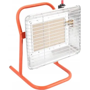 Průmyslové topidlo Plynový zářič 4,2 kW na plynovou láhev 11 kg stojan reduktor hadice