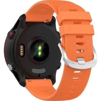Řemínek na hodinky Řemínek RZAKcesoria pro Garmin 18mm oranžový