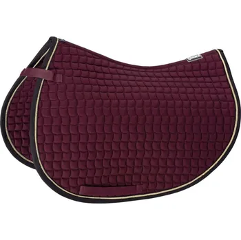 Podsedlová dečka Eskadron kontrast II, Vínová, Všestranná - Vínová - Zlatá