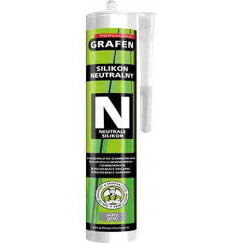 stavební silikon Silikon Grafen Professional šedý 280 ml