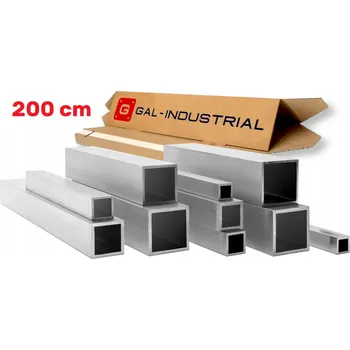 Obraz Hliníkový profil 20x20x2mm 200cm Čtvercová hliníková Trubka Na míru