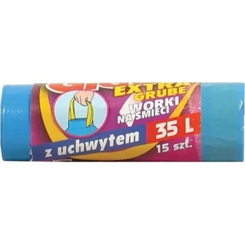 Pytle na odpadky Pytle na odpadky GIGUŚ EXTRA SILNÉ S PÁSKOU 35 l x 8