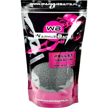 Boilies Warmuz Baits Pellet Premium PVA sáček GAME OVER SPRAY 2mm 900g návnada