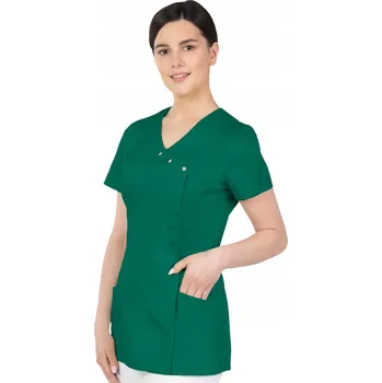 Dámské sako 48 DÁMSKÝ ZDRAVOTNICKÝ KOSMETICKÝ PLÁŠŤ HALENA 363B NA PATENTKY