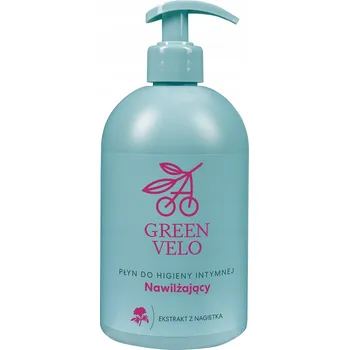 Intimní hygienický prostředek GREEN VELO hydratační mycí emulze pro intimní hygienu, 500 ml