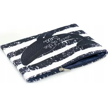 Kosmetická taška Dámská kosmetická taštička do kabelky – proužky