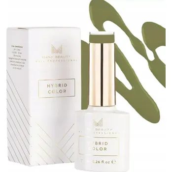 Přípravek na nehty OLIVOVÝ HYBRIDNÍ LAK NA NEHTY | 808 MOSSY GREEN | HYBRID COLOR | UV