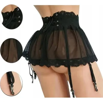 Podvazkový pás Podvazkový pás se zavazováním, sexy sukýnka 25k 40 L