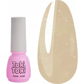 Přípravek na nehty Hybridní báze Toki-Toki Rustic Base RB01 béžová s leskem 5 ml
