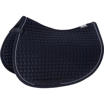 Eskadron-Podsedlová dečka Cotton III, Tmavě modrá, Všestranná - Tmavě modrá - Bílá