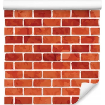 Fototapeta Tapeta na zeď do obýváku Klasické Červené CIHLY