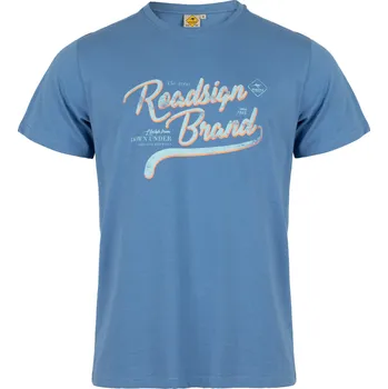 Pánské tričko Tričko Roadsign Australia světle modré Barva: Modrá, Velikost: 2XL