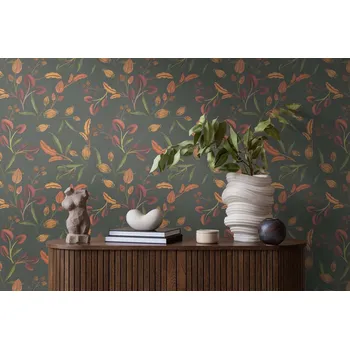 Tapeta Vliesová tapeta barevné květy a listy 782112 / Tapety na zeď 78211-2 Anna d´Andrea (0,53 x 10,05 m) A.S.Création