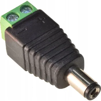 DC napájecí konektor 2.5/5.5 s rychlospojkou