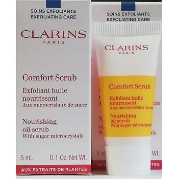 Tělový peeling Clarins Comfort Scrub vyživující peeling v oleji 5 ml