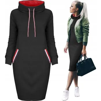 Dámské šaty SNM šaty pro každodenní nošení, midi, univerzální velikost