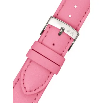 Kožený řemínek Morellato Grafic 0969087.087 M, růžový - 18 mm