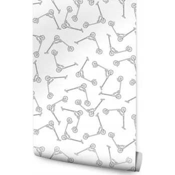 Fototapeta Tapeta pro kluky Černobílá Koloběžky SPORT