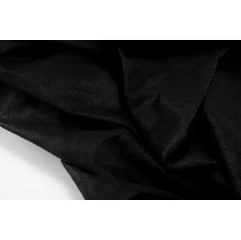 Zažehlovací vlizelin šíře 90 cm - černý - 26 g/m²