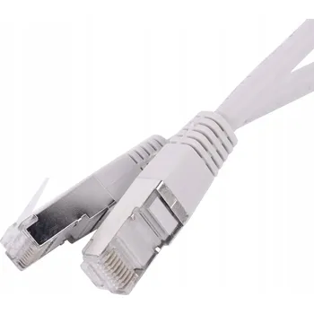 Síťový kabel PATCHCORD SSTP KAT. 6A 1m ŠEDÝ D-LAN