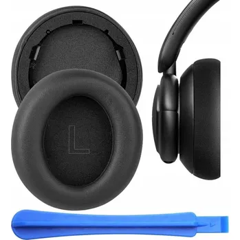 Sluchátka Náušníky pro sluchátka DXS 2144 černé kožené s paměťovou pěnou, 2 ks