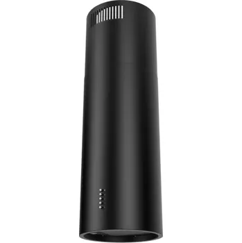 Digestoř Ostrůvkový odsavač par Stil Isola Black trubka roura válec LED