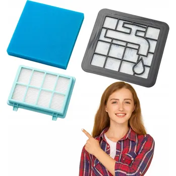 Filtr do vysavače Filtry pro PHILIPS PowerPro Active City Compact FC8010 / 02