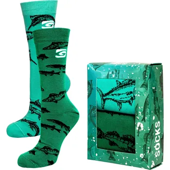 Dámské ponožky GRAFF PONOŽKY S RYBÁŘSKÝM MOTIVEM 2-BALENÍ 35-38