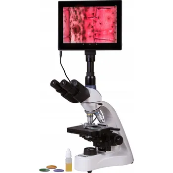 Mikroskop Trinokulární digitální mikroskop Levenhuk MED D10T LCD