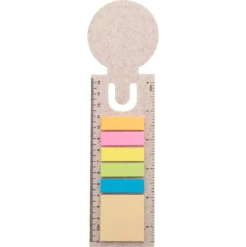 pravítka WheaMark záložka do knihy - přírodní - AP800744-00