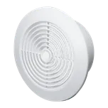 Den Braven Mřížka stropní kruhová Ø 200 / 150 mm bílá