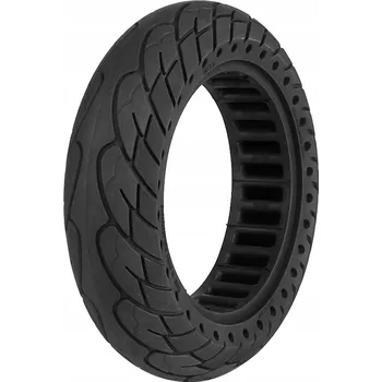 Motorová koloběžka BEZDUŠOVÁ PLNÁ PNEUMATIKA PRO KOLOBĚŽKU FIAT F500-F10R 10 x 2.5 palce 60/70-6.5
