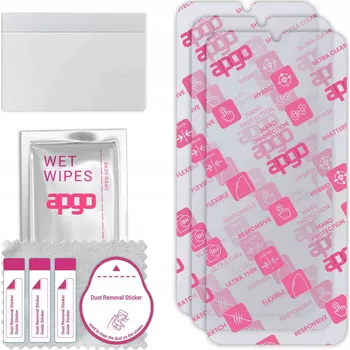 Pouzdro na mobilní telefon 3x Hybridní Sklo pro Doogee N50 Pro, alternativa tvrzeného skla, flexibilní