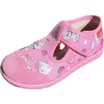 Dětská treková obuv MILAMI dětská přezůvková obuv 112 DX-24 pink Velikost: 35