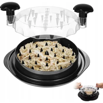 Kuchyňský mlýnek Ruční mlýnek na maso Bedee Manual Shredder na kuřecí prsa, černý, 0 W