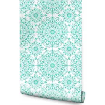 Fototapeta Tapeta na zeď do obýváku barevná moderní mandala