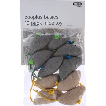 Hračka pro kočku Zooplus Basics sada hraček pro kočky myšky