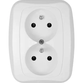 Elektrická zásuvka Abex Elektrická Zásuvka bílá