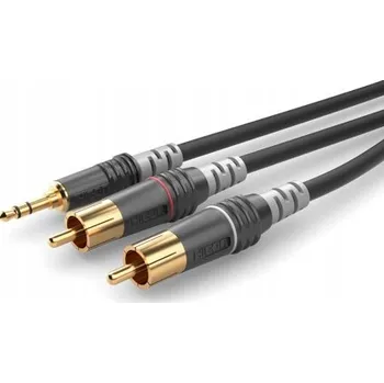 Audio kabel Kabel RCA - jack 3,5 mm Sommer Cable SOMHBA3SC20090 0,9 m