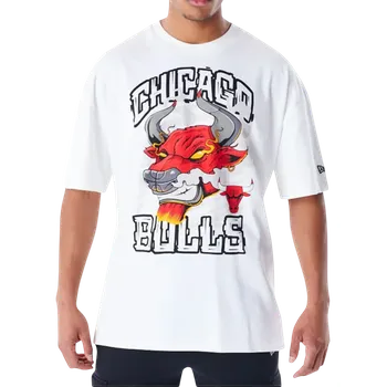 Triko New Era NBA Chicago Bulls Graphic OZ T-Shirt 60565031-60565031 Velikost S