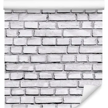 Fototapeta Omyvatelná tapeta Šedá cihla 3D efekt do obýváku