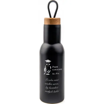 Termoska Termoska Memorabbit DS-PJ003 400 ml černá s gravírováním