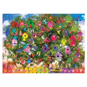 Puzzle EUROGRAPHICS Puzzle Ptačí budky 1000 dílků