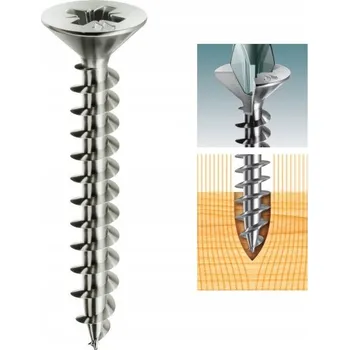 Vrták VRUTY šrouby DO DŘEVA PZ Pozink 3,5x18mm 100ks