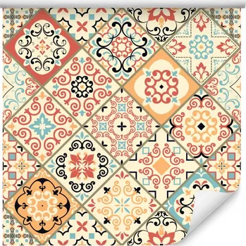 Tapeta Tapeta imitace obkladů orientální mozaika, kuchyně