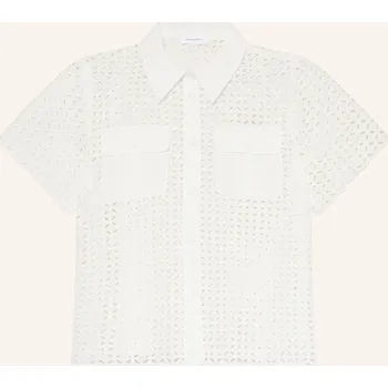 Dámská halenka Darling Harbour Dámská Košilová Halenka Z Děrované Krajky,...