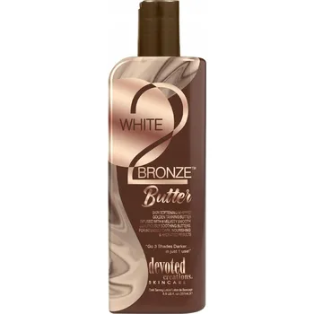 Přípravek do solárií Devoted Creations White 2 Bronze Butter 251 ml
