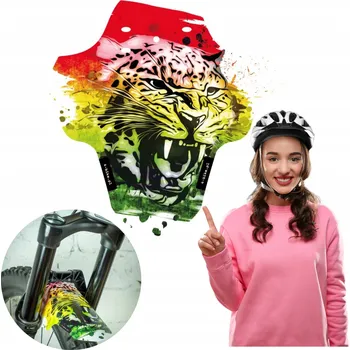 Blatník na kolo BLATNÍK NA KOLO 24-29" MTB PŘEDNÍ ENDURO VÍCEBAREVNÝ ANIMALS A-03